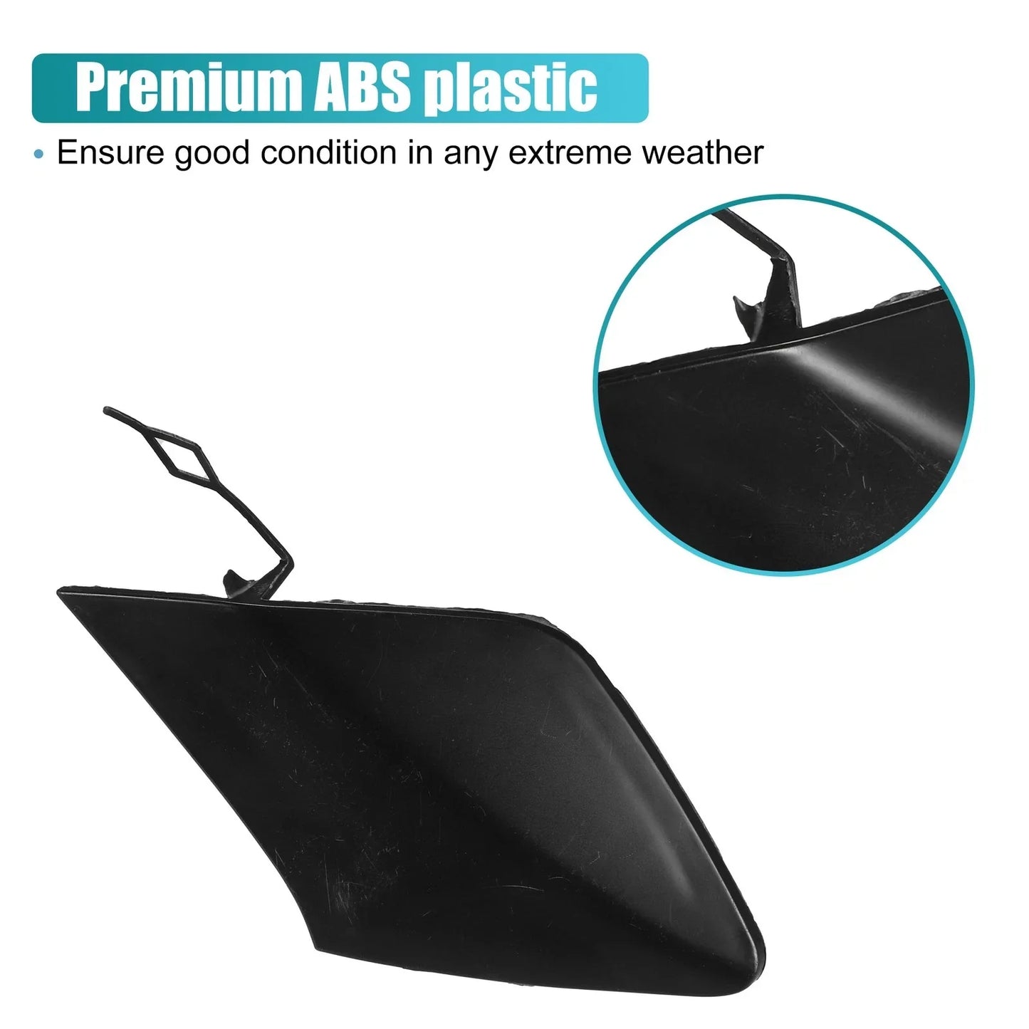 Unpainted Front Right Bumper Tow Hook Cover for Chevrolet (2014-2019)