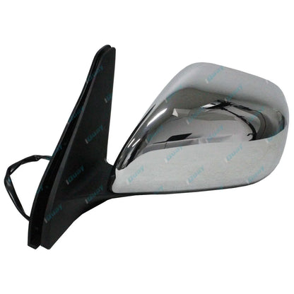 LH Chrome Electric Mirror for Toyota Landcruiser Prado 120 Series '02-'09 Left