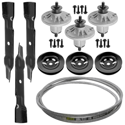 Deck Spindle Pulley Blade Belt for John Deere Z245 EZtrak (2007–2019)
