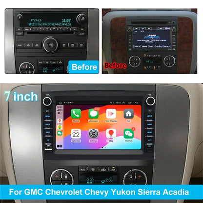 7'' Car Stereo Radio GPS WIFI for Chevrolet Silverado/Suburban/Tahoe (2007-2014)