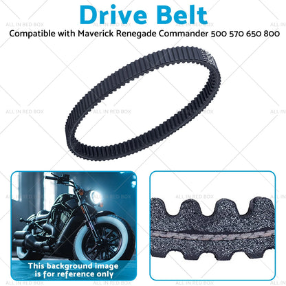 Drive Belt for Maverick Renegade Commander 500 570 650 800 (2013-2023)