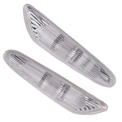 2 x Clear Fender Side Turn Signal Indicators for BMW 128i (2008-2013)