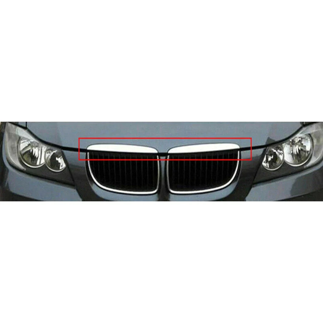 Left Front Hood Trim Grille Upper Cover for BMW 325i 330i (2006-2013)