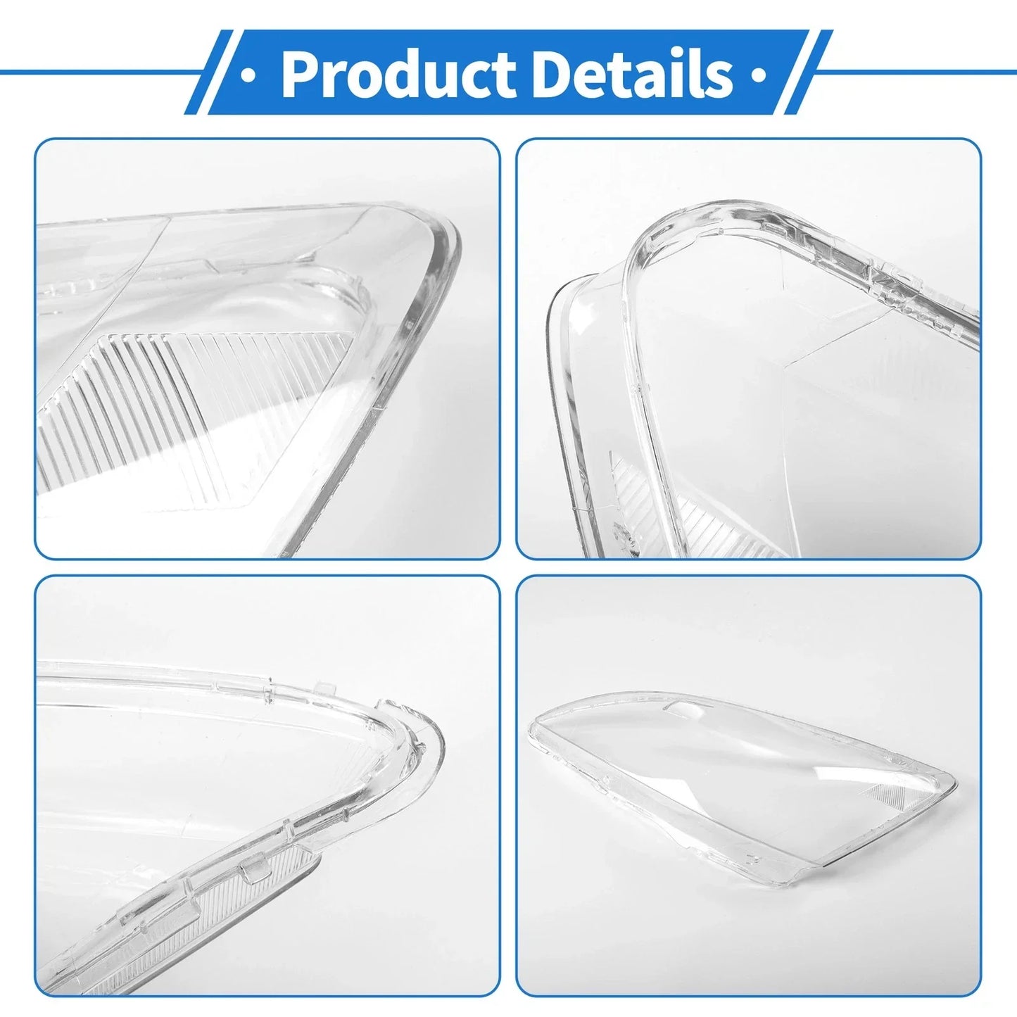 Car Front Left Headlight Lens Cover for Honda Accord (2003-2007)