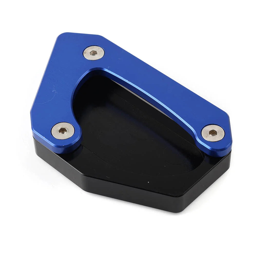 Kickstand Foot Side Stand Extension Pad for Suzuki DL 650 V-Strom 14-22 Blue