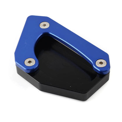 Kickstand Foot Side Stand Extension Pad for Suzuki DL 650 V-Strom 14-22 Blue