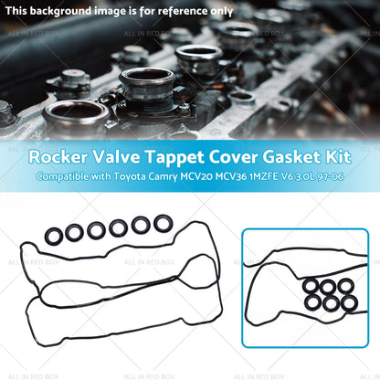 Rocker Valve Cover Gasket for Toyota Camry MCV20/36 V6 3.0L (1997-2006)