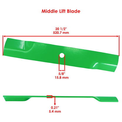 Deck Blade Replacement for Hustler Super Mini Z and FasTrak Low Lift (50-4209)