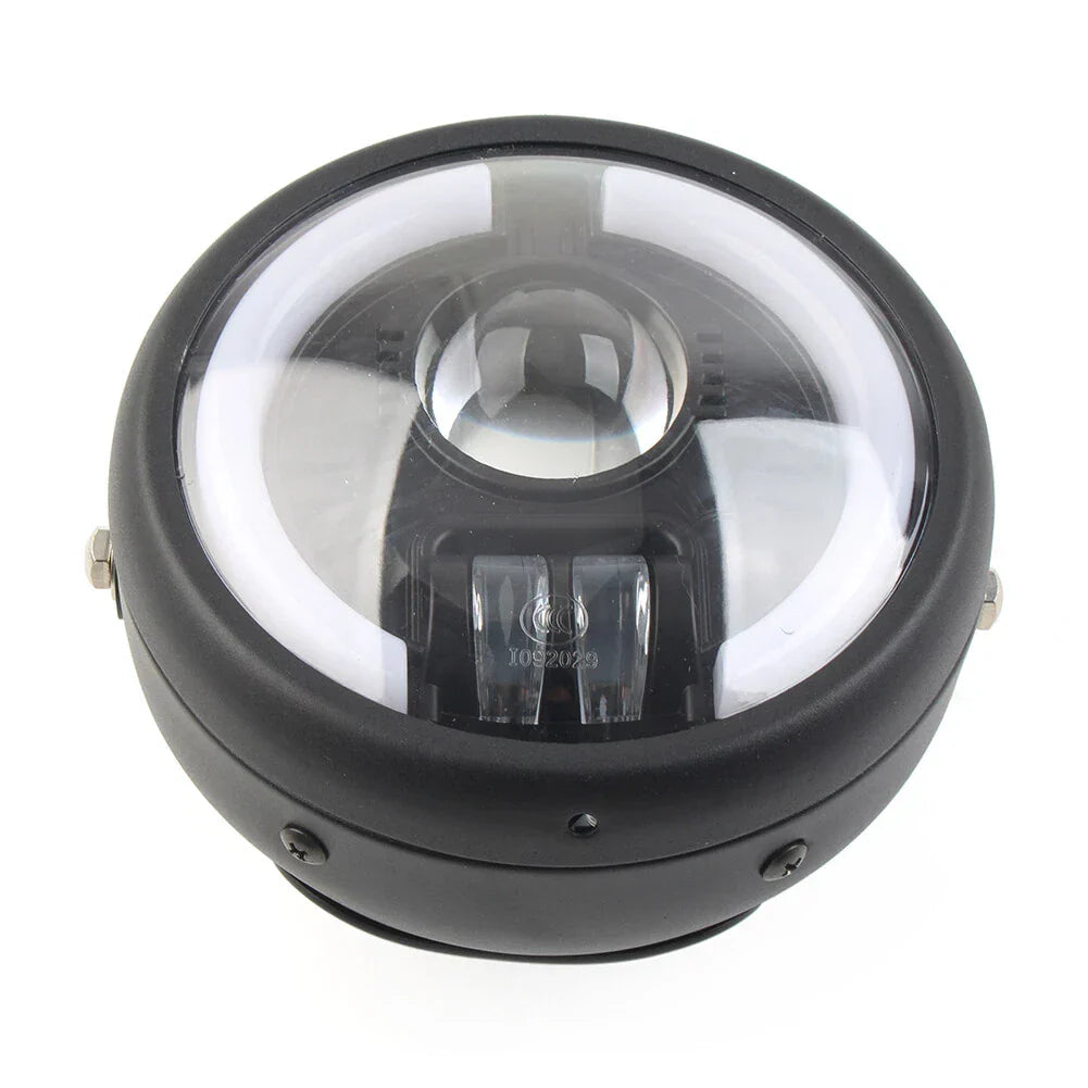 5.75" LED Headlight Hi/Lo DRL Turn Signal for Harley, Yamaha, Suzuki