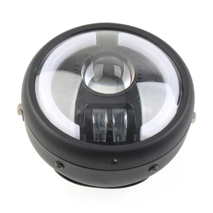 5.75" LED Headlight Hi/Lo DRL Turn Signal for Harley, Yamaha, Suzuki