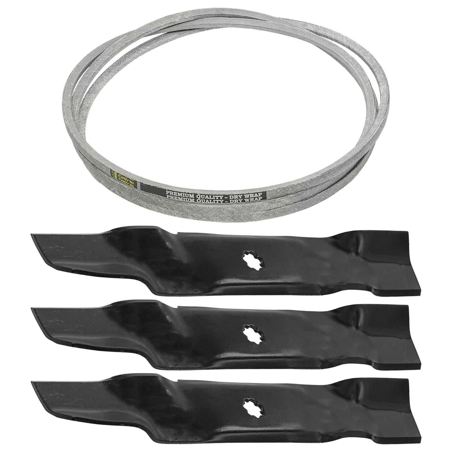 Deck Blade and Belt Replacement Kit for John Deere LA145 LA155 LA165 (1999–2007)