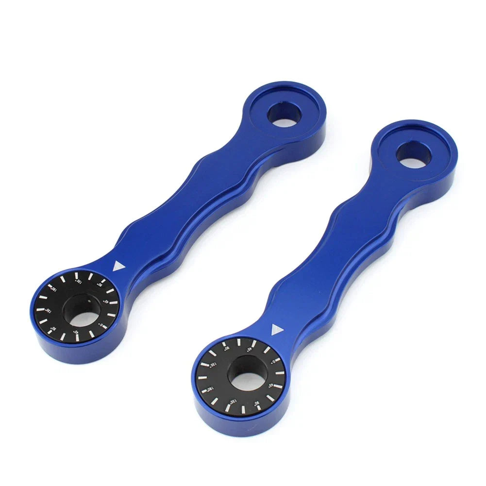 CNC Adjustable Lowering Link Kit for Suzuki DRZ400 2000-2017 - Blue