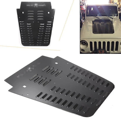 Hood Louver for Jeep Wrangler JK 2013-2018 Front Black