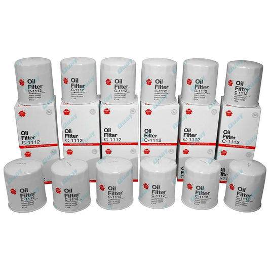 12 Oil Filters for Prado Diesel KZJ90 KZJ95 KZJ120 1KD-TE Land Cruiser KZJ73