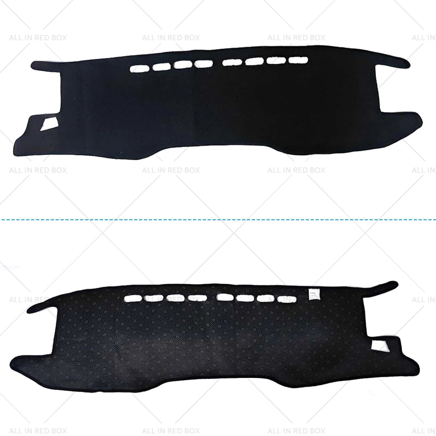 Non-Slip Dash Mat Cover for Toyota Hilux (2020-2024) Black