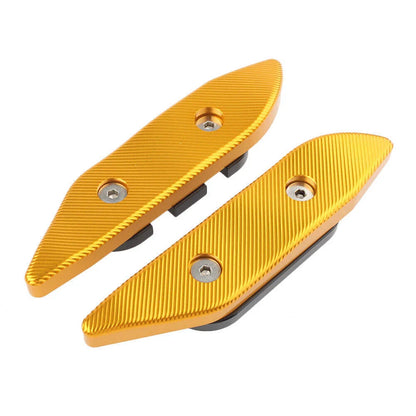CNC Gold Aluminum Rearview Mirror Hole Cap Cover for YAMAHA TMAX530 17-18