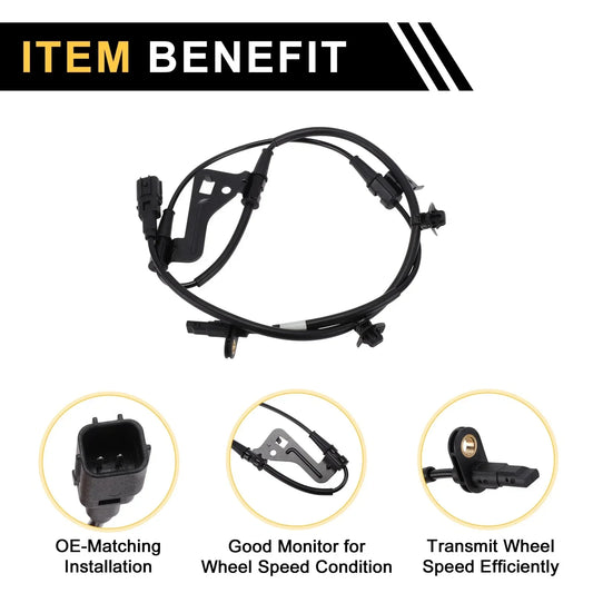 ABS Wheel Speed Sensor for Hyundai Elantra (2020-2025) 1 x Left Front