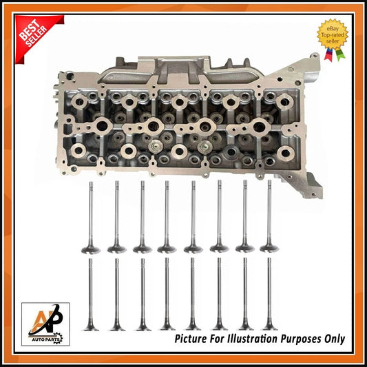 Cylinder Head with Inlet and Exhaust Valves for Ford Transit 2.0 EcoBlue (2016–)
