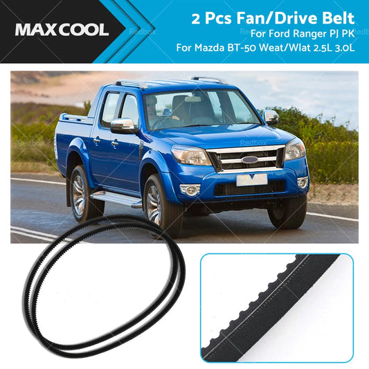 Drive Belts for Ford Ranger PJ PK Mazda BT-50 (2006-2011)