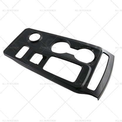 Carbon Gear Shifter Panel Console Protector Trim for Ford Ranger Raptor