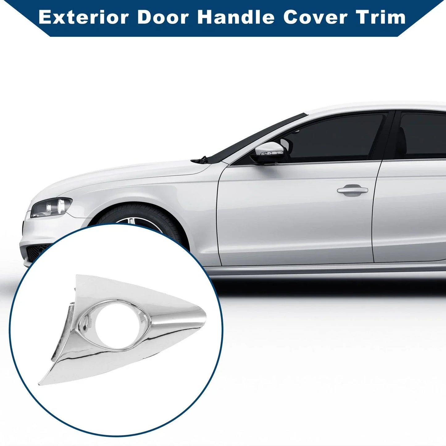 Exterior Door Handle Cover Trim for Hyundai Elantra (2011-2016)