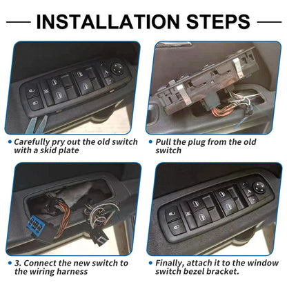 Front Right Power Window Switch for Honda City (2008-2012)