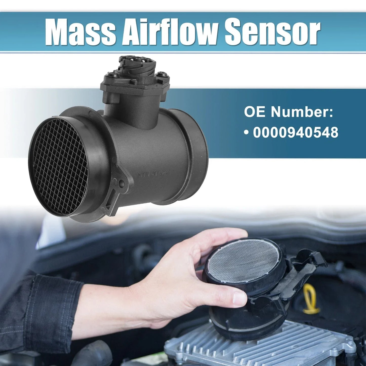 Mass Air Flow Sensor for Mercedes-Benz E320 3.2L (1994-1996)