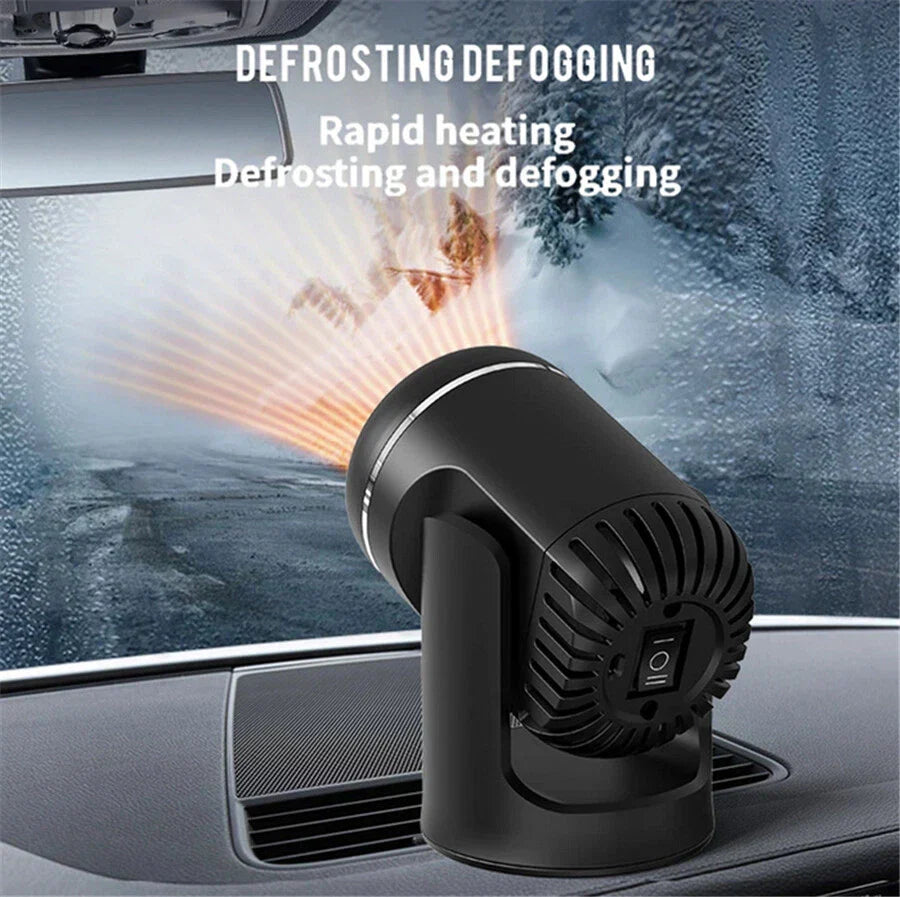24V Electric Car Heater Portable Fan 360������ Defroster for Truck