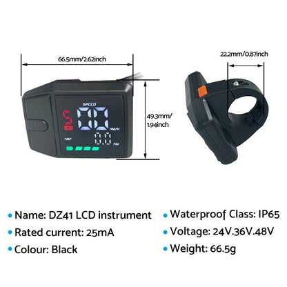 Bafang BBS01 LCD Display Instrument for Electric Bike (2015-2023)