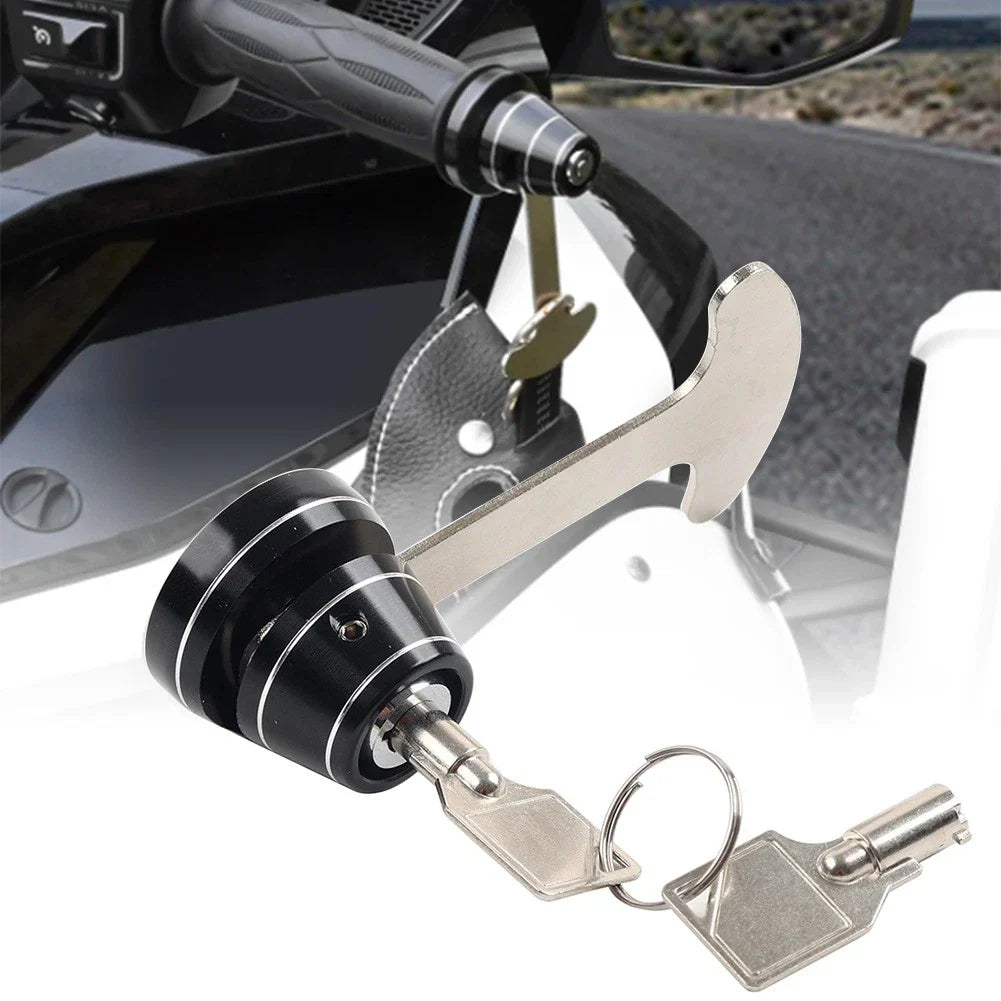 CNC Aluminum Anti Theft Handlebar Helmet Lock for Can Am Ryker 600 900