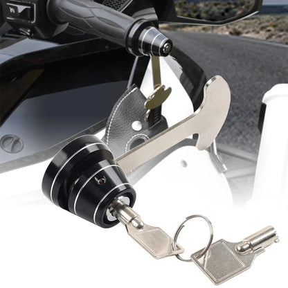 CNC Aluminum Anti Theft Handlebar Helmet Lock for Can Am Ryker 600 900