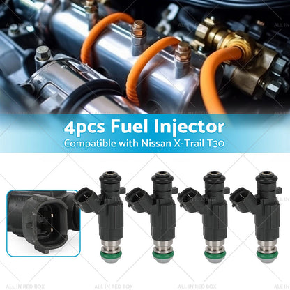 4 x Fuel Injectors for Nissan X-Trail T30 QR25 2.5L 2001-2005