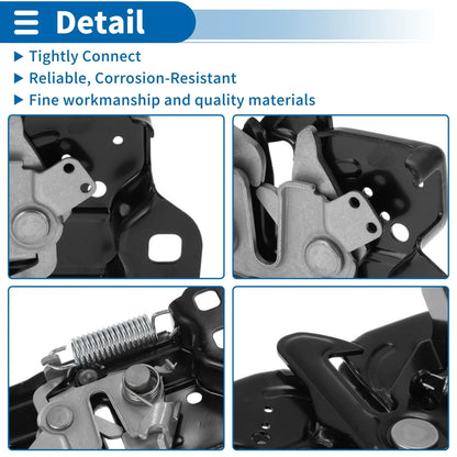 Hood Latch Assembly for Dodge Durango (2011-2022) - 1 x Durable Replacement