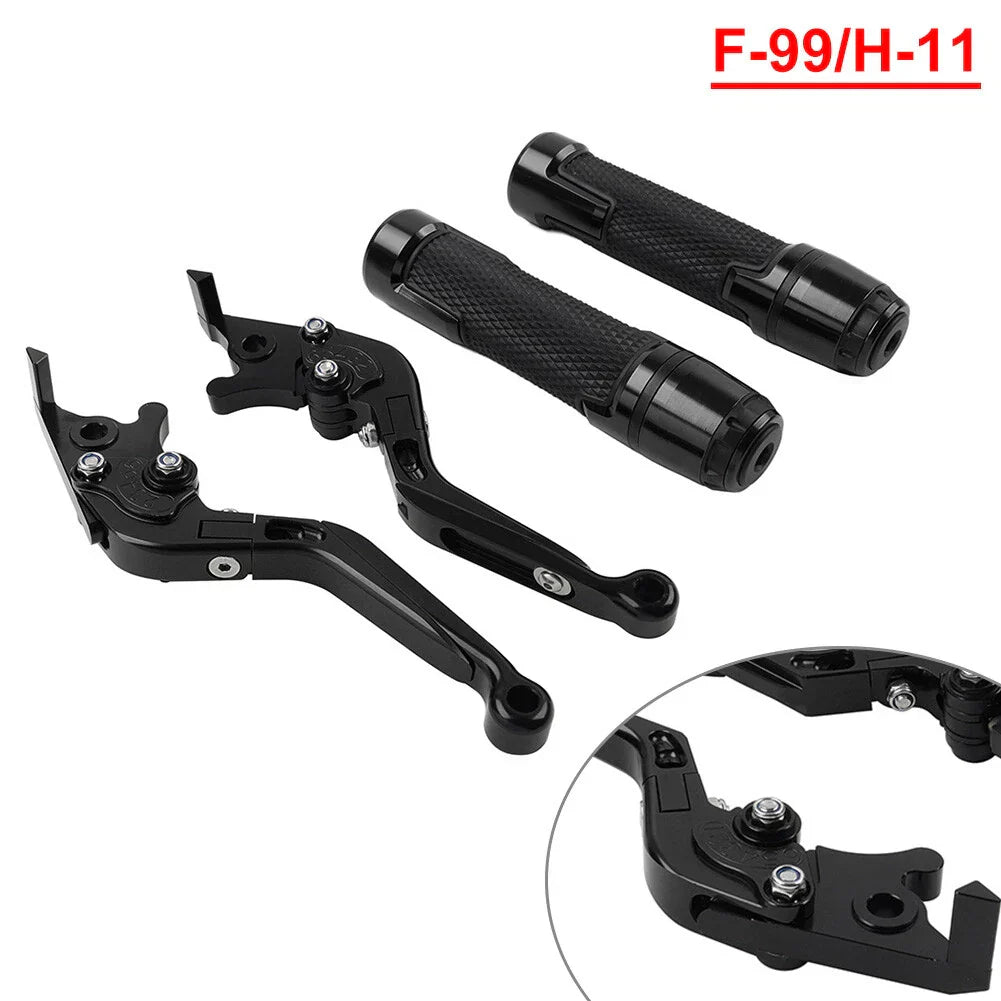 Folding Extendable Brake Clutch Lever Grip Set for Ducati Panigale (2012-2019)