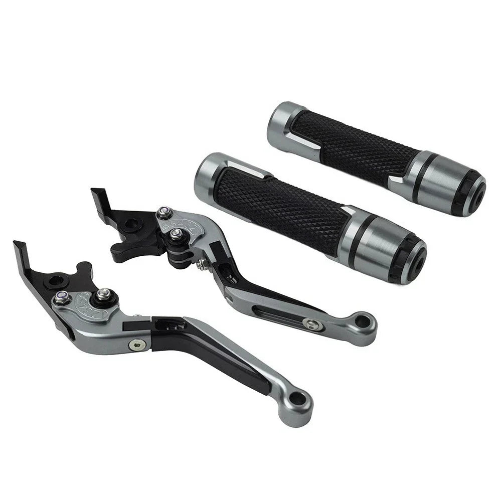 Folding Extendable Brake Clutch Levers Grip Set for Ducati Monster 659