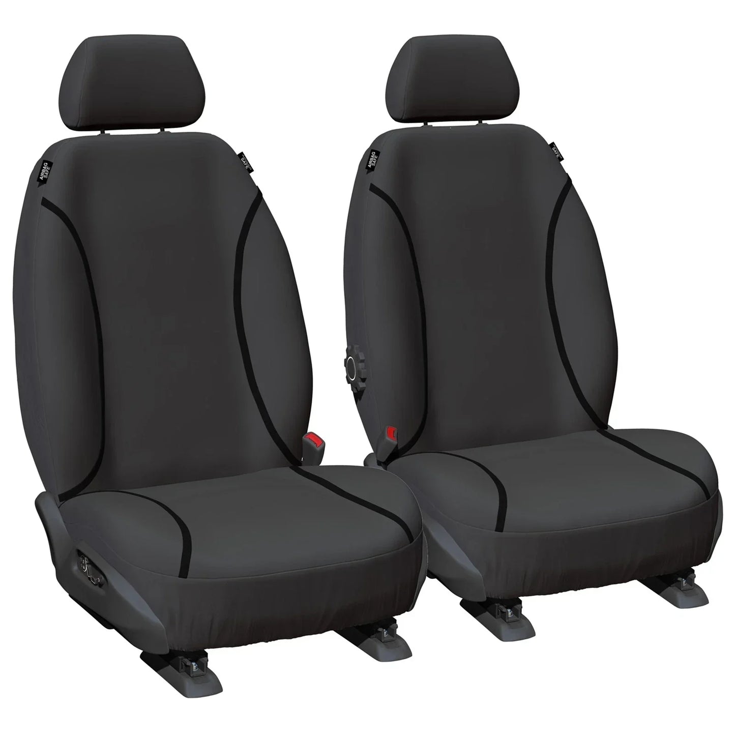 Front Tailor Made Grey Canvas Car Seat Covers for Landcruiser VDJ79 2007~8/16
