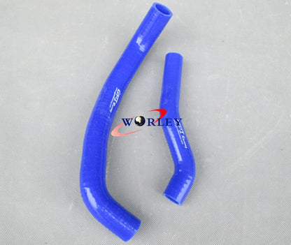 Yellow Silicone Radiator Hose for Suzuki LTZ400, Kawasaki KFX400, DVX400 (2003-2008)