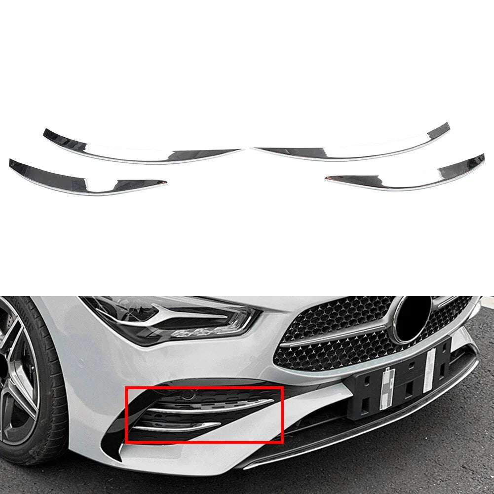 Fog Light Grille Trim for Mercedes Benz CLA Class C118 X118 (2024-2025)