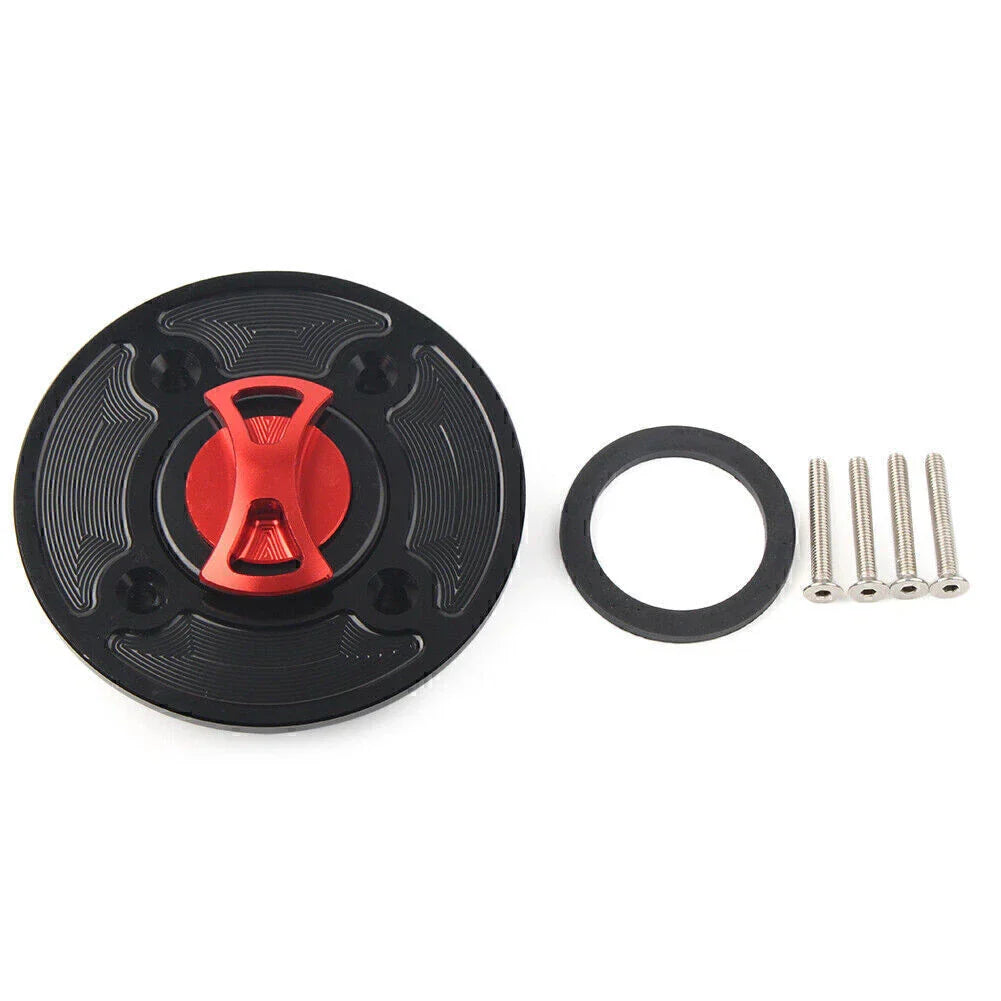 CNC Fuel Gas Tank Cap Cover for Kawasaki Ninja 400, 650, Z900, Versys 1000