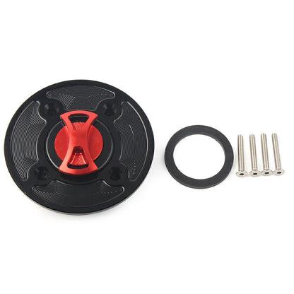 CNC Fuel Gas Tank Cap Cover for Kawasaki Ninja 400, 650, Z900, Versys 1000