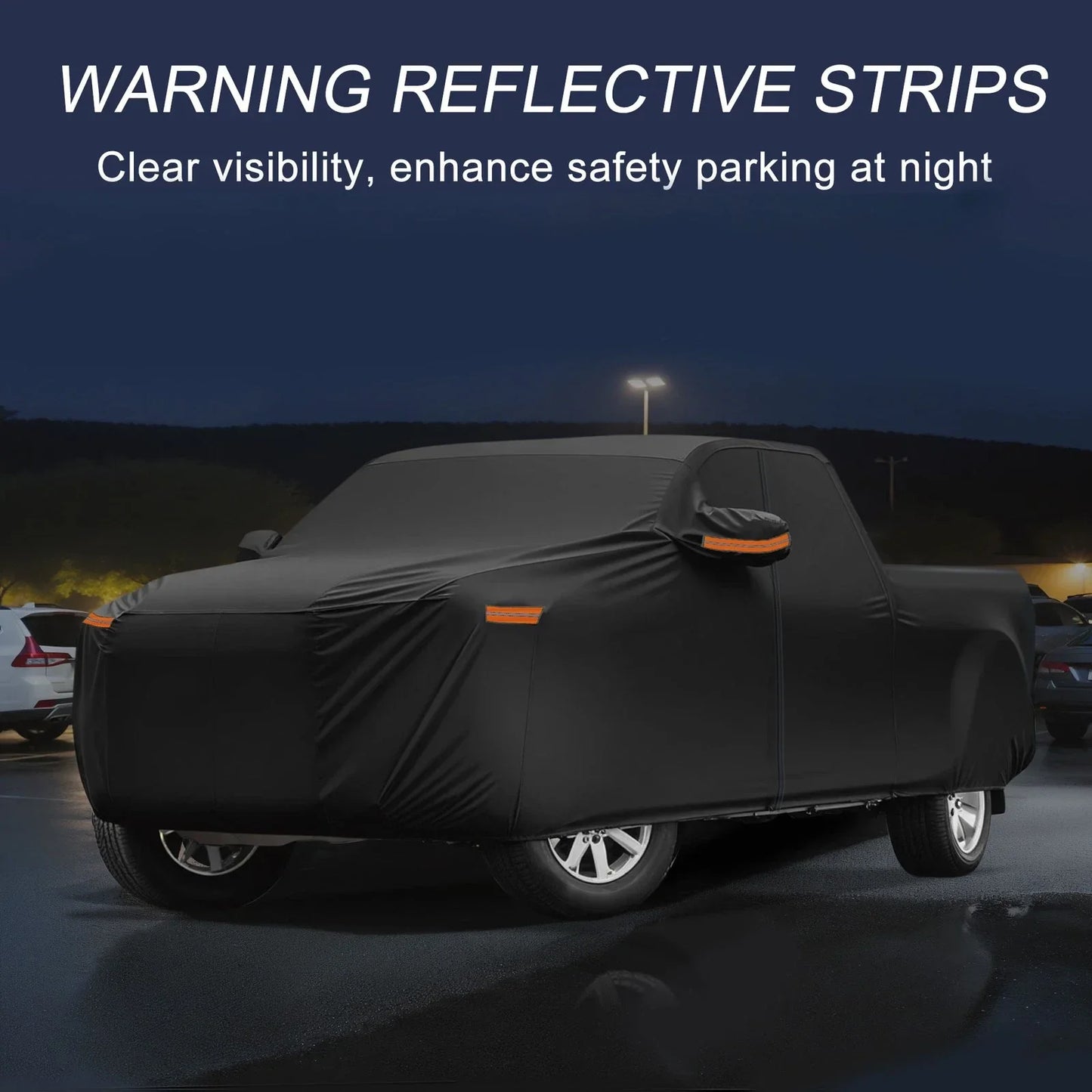 Waterproof Aluminum Film Car Cover for Hyundai Santa Cruz (2022-2023)