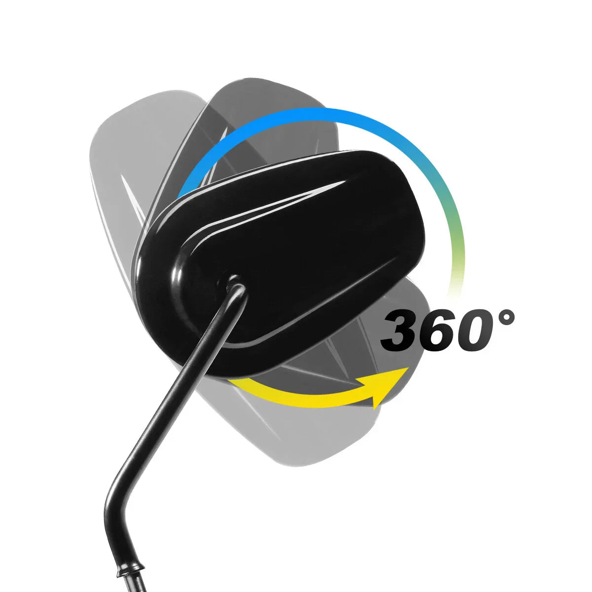 Black Rear-View Mirrors for Harley Davidson CVO Road Glide (2023-2024)