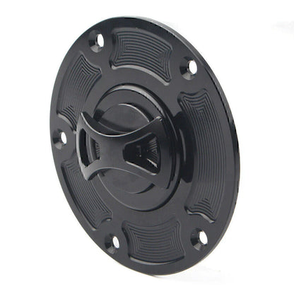 Black Fuel Gas Tank Cap Cover for Ducati Panigale 899 959 1199 1299 (2012-2020)