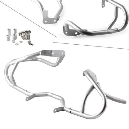 Highway Engine Guard Crash Bar Protection Silver for BMW R1200GS (2004-2012)