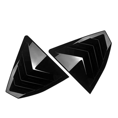 Glossy Black Rear Window Louver Cover Trim for Subaru WRX STI (2022-2025)