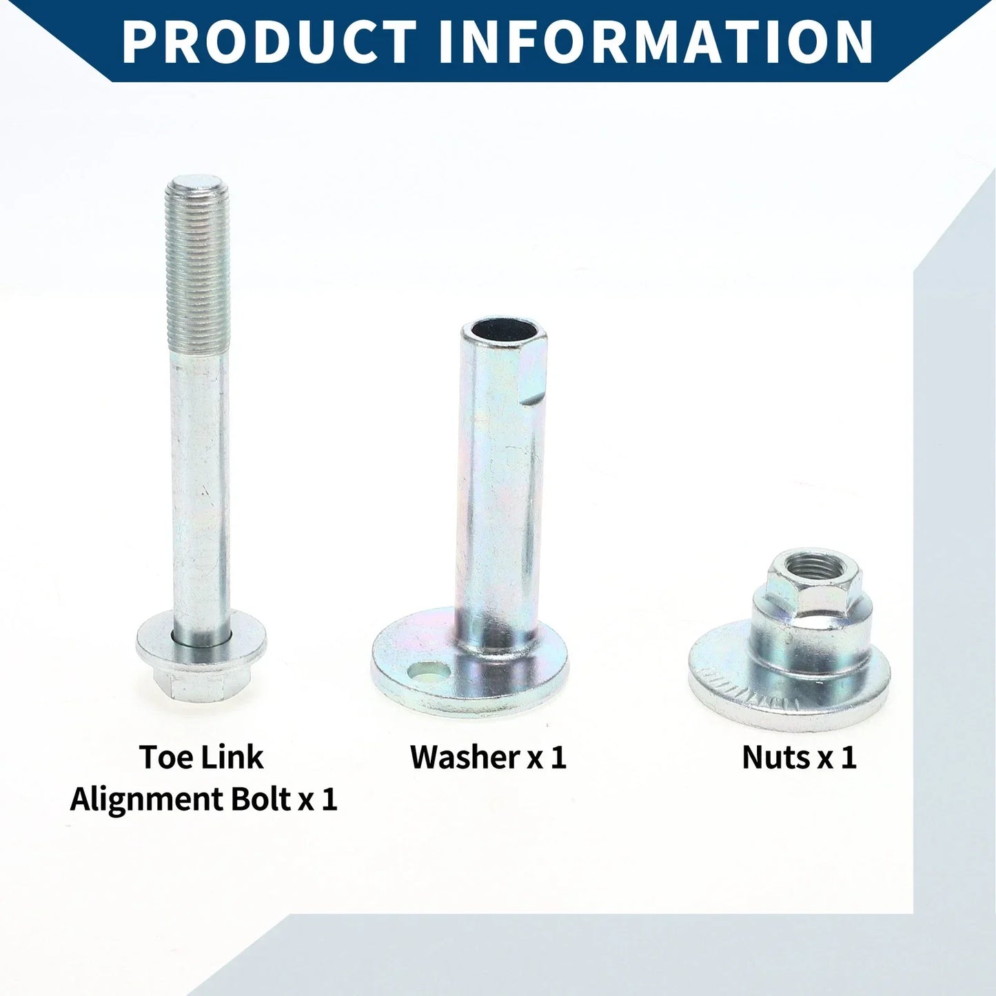 Camber Alignment Bolt for Toyota Highlander 2001-2003 (2 x Bolts & Nuts)
