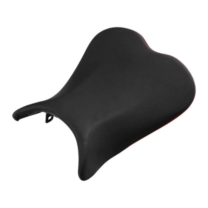 Black Red Driver & Passenger Seat for Suzuki GSXR600 GSXR750 (2006-2007)