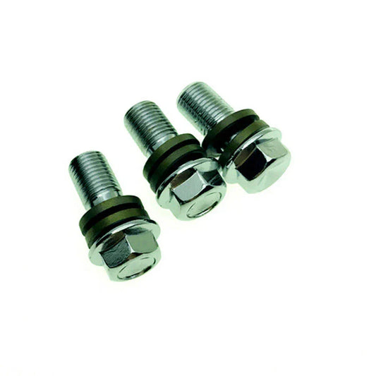 3-Way Tee Connector Adapter for Motorcycle Hydraulic Brake Hose Line - Aluminum Alloy