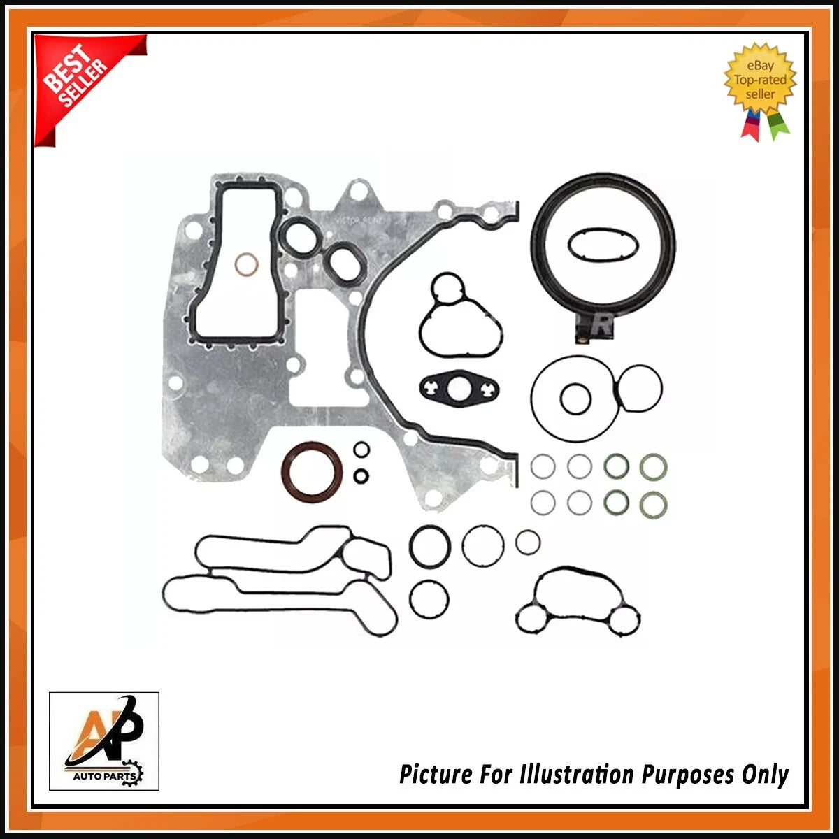 Crankcase Gasket Kit OEM Replacement for Vauxhall Astra B16XER A16XER (2012–2015)