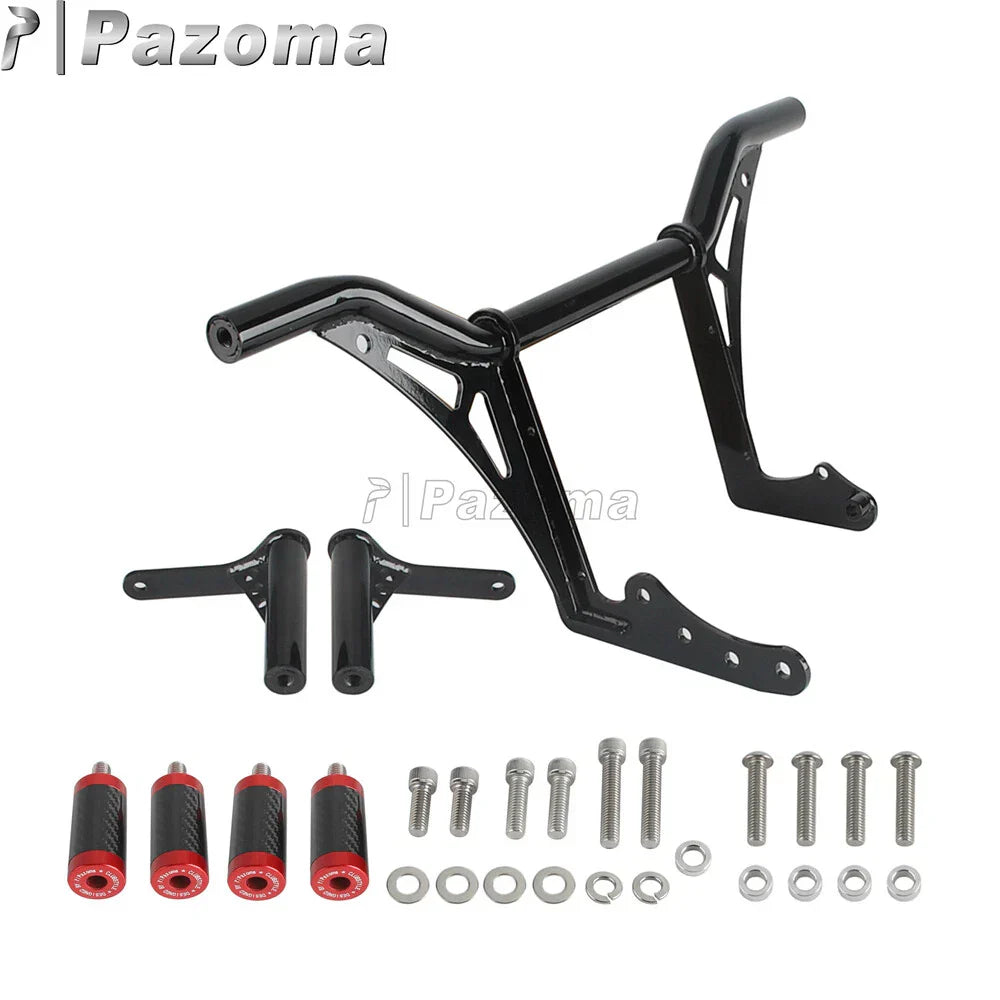 Front Crash Bar Saddlebag Guards for Softail Low Rider ST 117 FXLRST (2022-24)